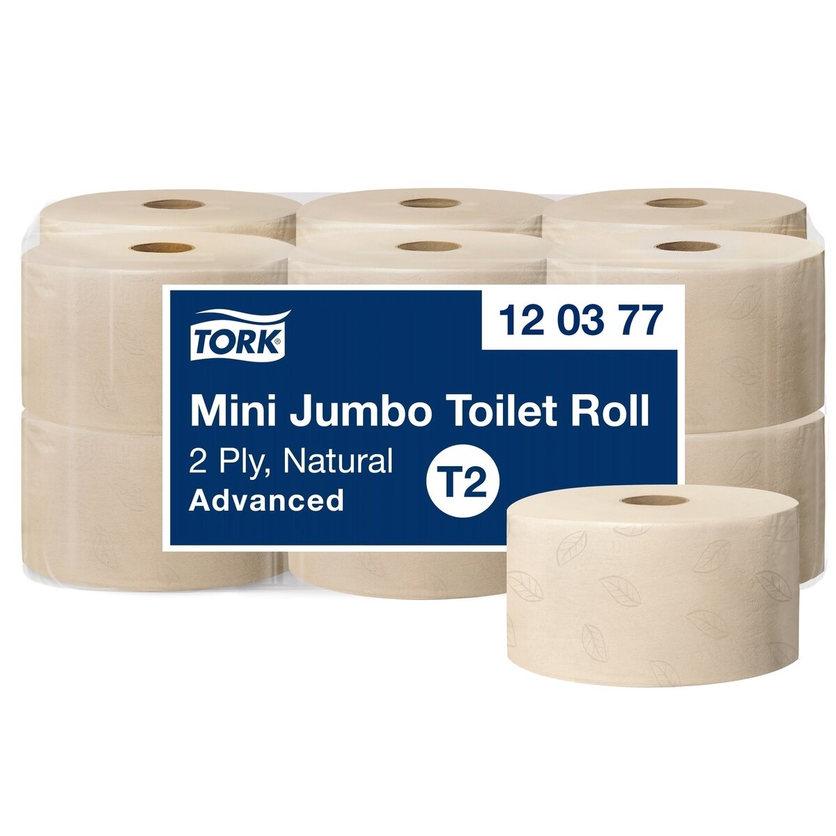 Tualetinis popierius TORK ADVANCED MINI JUMBO T2,120377, 2 sl., 9.4 cm ...