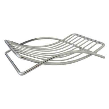 Tualetinio muilo laikiklis, 130 x 100 mm, metalinis Tualetinio muilo laikiklis, 130 x 100 mm, metalinis