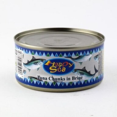 Tuno gabaliukai HAPPY SEA, savose sultyse, 185/130 g Tuno gabaliukai HAPPY SEA, savose sultyse, 185/130 g