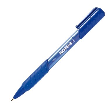 Tušinukas KORES K6-F, 0.7 mm, mėlynos spalvos tušas Tušinukas KORES K6-F, 0.7 mm, mėlynos spalvos tušas