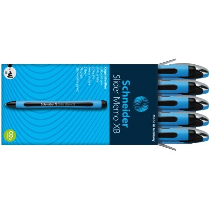 Tušinukas SCHNEIDER SLIDER MEMO XB, 1,4 mm., juodas tušas 2