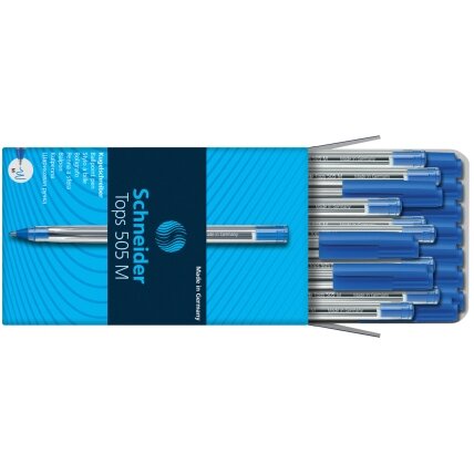 Tušinukas SCHNEIDER TOPS 505, 0,5 mm, mėlynas tušas 3