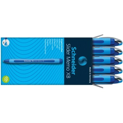 Tušinukas SLIDER MEMO XB, 1.4 mm., juodas tušas 2 Tušinukas SLIDER MEMO XB, 1.4 mm., juodas tušas 2