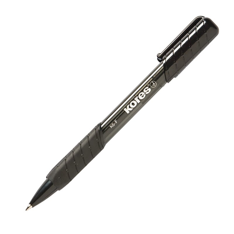 Tušinukas KORES K6-F, 0.7 mm, juodos spalvos tušas Tušinukas KORES K6-F, 0.7 mm, juodos spalvos tušas