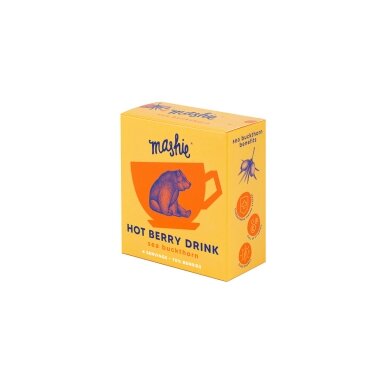 Uogų tyrė, MASHIE Original, šaltalankių, 4vnt. Uogų tyrė, MASHIE Original, šaltalankių, 4vnt.