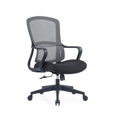 Up Up Darwin ergonominė biuro kėdė Juoda, Juodas audinys + Pilkas tinklelis Up Up Darwin ergonominė biuro kėdė Juoda, Juodas audinys + Pilkas tinklelis