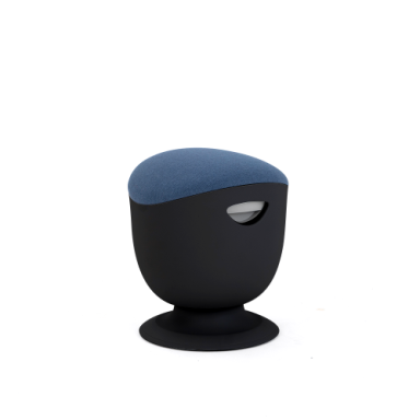 Up Up Seul ergonominė balansinė kėdė Juoda, D47 Mėlynas audinys Up Up Seul ergonominė balansinė kėdė Juoda, D47 Mėlynas audinys