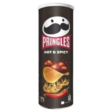 Užkandis PRINGLES Hot & Spicy RAL, 165 g 1
