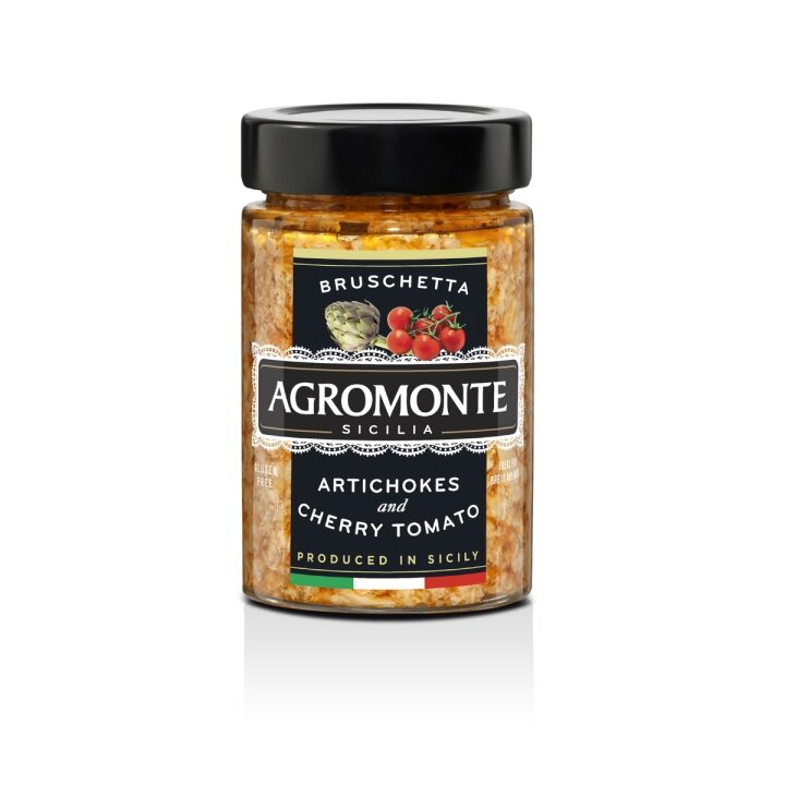 Užtepėle su artišokais ir vyšniniais pomidorais AGROMONTE, 200 g