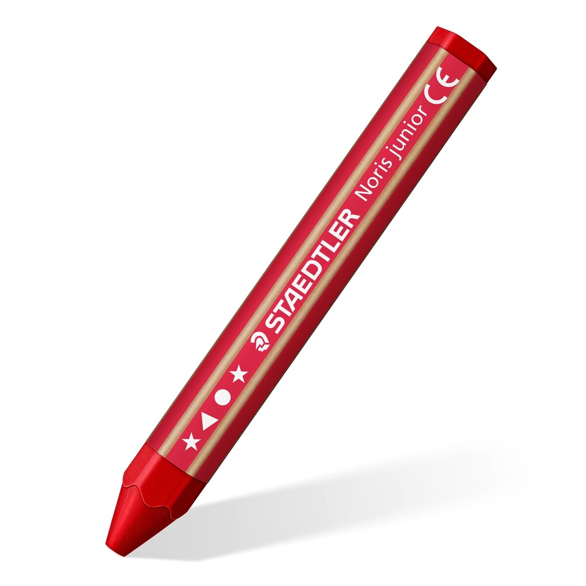 Vaškinės kreidelės STAEDTLER Noris Junior, 6 vnt. 1 Vaškinės kreidelės STAEDTLER Noris Junior, 6 vnt. 1