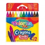 Vaškinės kreidelės Colorino Kids, 12 spalvų