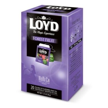 Vaisinė arbata LOYD HORECA line, miško uogų skonio, 20 x 1,7g