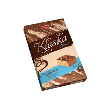 Vaflinis tortas SELGA Klasika, 350g Vaflinis tortas SELGA Klasika, 350g