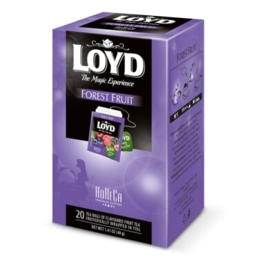 Vaisinė arbata LOYD HORECA line, miško uogų skonio, 20 x 1,7g