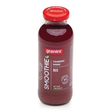 Vaisių kokteilis GRANINI Red, braškių ir bananų, 0,25 l Vaisių kokteilis GRANINI Red, braškių ir bananų, 0,25 l