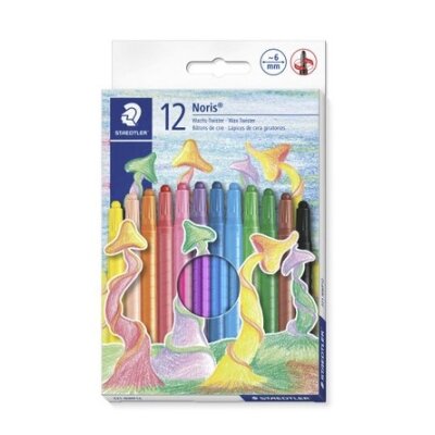 Vaškinės kreidelės STAEDTLER NORIS CLUB Vaškinės kreidelės STAEDTLER NORIS CLUB
