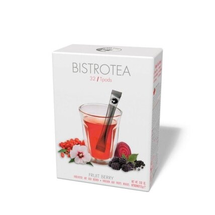 Vaisinė arbata su goji uogomis BISTRO, lazdelės, 32 vnt Vaisinė arbata su goji uogomis BISTRO, lazdelės, 32 vnt