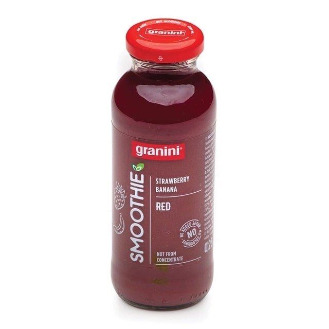 Vaisių kokteilis GRANINI Red, braškių ir bananų, 0,25 l Vaisių kokteilis GRANINI Red, braškių ir bananų, 0,25 l