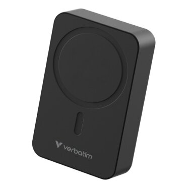 Verbatim 32223 Charge 'n' Go Essentials Magnetic Wireless Išorinė baterija Power Bank 20000mAh Juoda