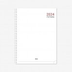 Vidaus blokas kalendoriui FUTURA Spirex 2024, A4