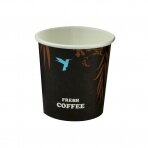 Vienkartiniai puodeliai COFFEE, popieriniai, 118 ml, D62 mm, 50 vnt.