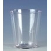 Vienkartinės taurelės 40 ml, 4.5 x 5. cm, 40 vnt., skaidrios