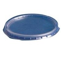 Vienkartinis dangtelis 50 ml padažo indeliui, PS,  skaidrus, D 71 mm, 100 vnt.
