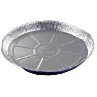 Vienkartinis indelis, aliuminis, D 27 cm, H 2,2 cm, 25 vnt
