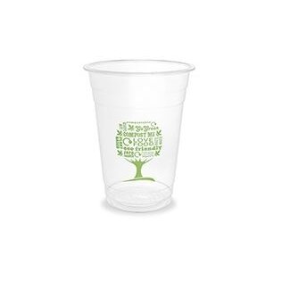 Vienkartinės stiklinės VEGWARE GreenTree, PLA, 480 ml, 50 vnt