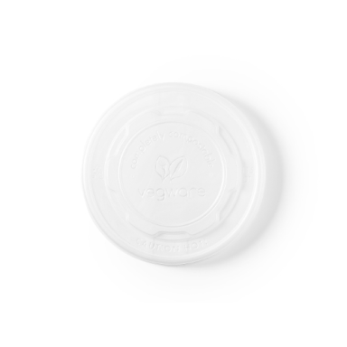 Vienkartiniai dangteliai sriubai, VEGWARE, CPLA, D 11,5 cm, 50 vnt. Vienkartiniai dangteliai sriubai, VEGWARE, CPLA, D 11,5 cm, 50 vnt.
