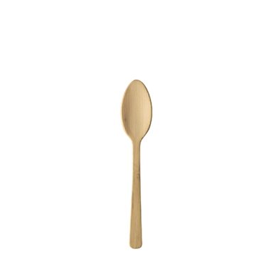 Vienkartiniai furšetiniai šaukštai PURE, bambukiniai, L 9,5 cm, 50 vnt Vienkartiniai furšetiniai šaukštai PURE, bambukiniai, L 9,5 cm, 50 vnt