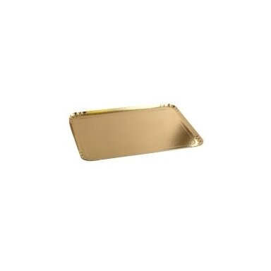 Vienkartiniai padėklai CATERING, aukso sp., 28 x 19 cm, 25 vnt. Vienkartiniai padėklai CATERING, aukso sp., 28 x 19 cm, 25 vnt.