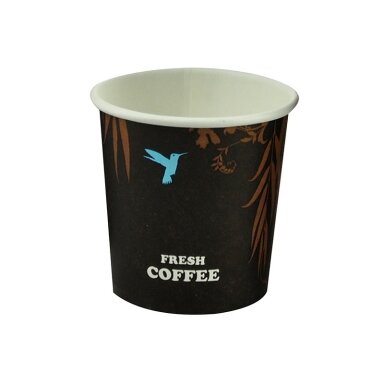 Vienkartiniai puodeliai COFFEE, popieriniai, 118 ml, D62 mm, 50 vnt.
