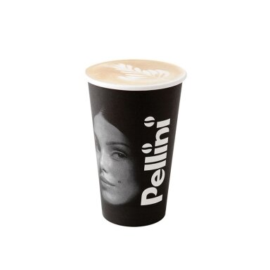 Vienkartiniai puodeliai PELLINI, popieriniai, 296 ml, D 80 mm, 50 vnt. Vienkartiniai puodeliai PELLINI, popieriniai, 296 ml, D 80 mm, 50 vnt.