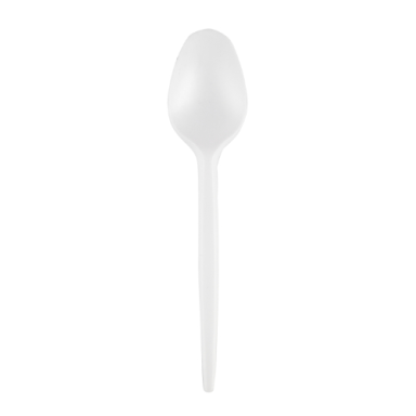 Daugkartinio naudojimo plastikiniai šaukštai SUPERIOR, PS, balti, 18 cm, 50 vnt Daugkartinio naudojimo plastikiniai šaukštai SUPERIOR, PS, balti, 18 cm, 50 vnt