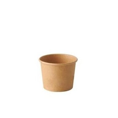 Vienkartinis indelis padažui KRAFT, popierius, 60 ml, D 6 cm, 50vnt Vienkartinis indelis padažui KRAFT, popierius, 60 ml, D 6 cm, 50vnt