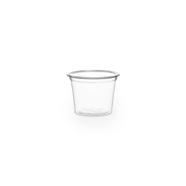 Vienkartinis indelis padažui , PLA, skaidrus, 30 ml, 100 vnt Vienkartinis indelis padažui , PLA, skaidrus, 30 ml, 100 vnt