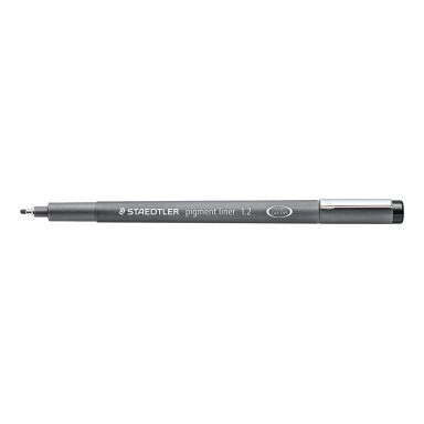 Vienkartinis rašiklis STAEDTLER PIGMENT LINER, 1,2 mm, juodas rašalas Vienkartinis rašiklis STAEDTLER PIGMENT LINER, 1,2 mm, juodas rašalas