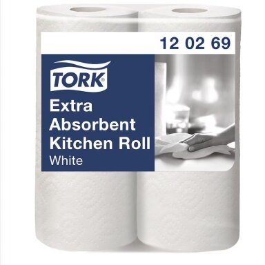 Virtuviniai rankšluosčiai TORK PREMIUM, 2 sluosnių, 120269, 24cmx15.4m, 2 vnt./pak. Virtuviniai rankšluosčiai TORK PREMIUM, 2 sluosnių, 120269, 24cmx15.4m, 2 vnt./pak.