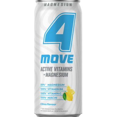 Vitamininis vanduo 4MOVE Active Vitamin Magnesium + Vitamins, 330 ml