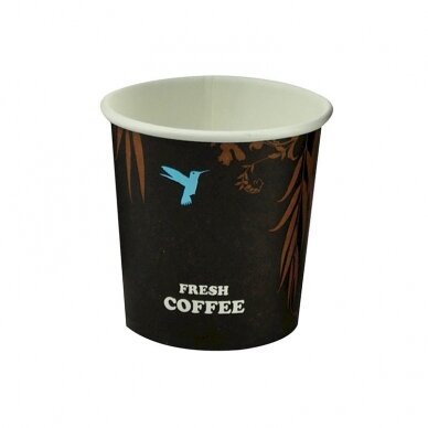 Vienkartiniai puodeliai COFFEE, popieriniai, 118 ml, D62 mm, 50 vnt.