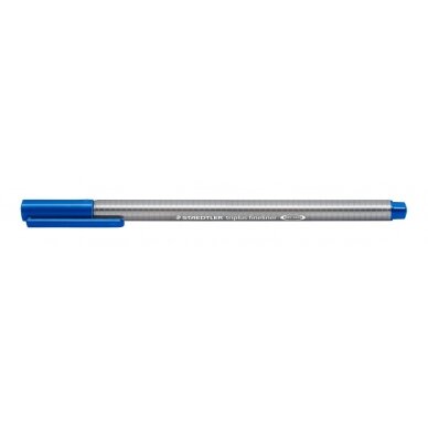 Vienkartinis rašiklis STAEDTLER TRIPLUS FINELINER 334, 0,3 mm, mėlyna 1