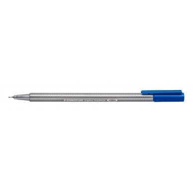 Vienkartinis rašiklis STAEDTLER TRIPLUS FINELINER 334, 0,3 mm, mėlyna 2
