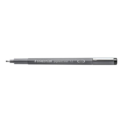 Vienkartinis rašiklis STAEDTLER PIGMENT LINER, 1,2 mm, juodas rašalas Vienkartinis rašiklis STAEDTLER PIGMENT LINER, 1,2 mm, juodas rašalas