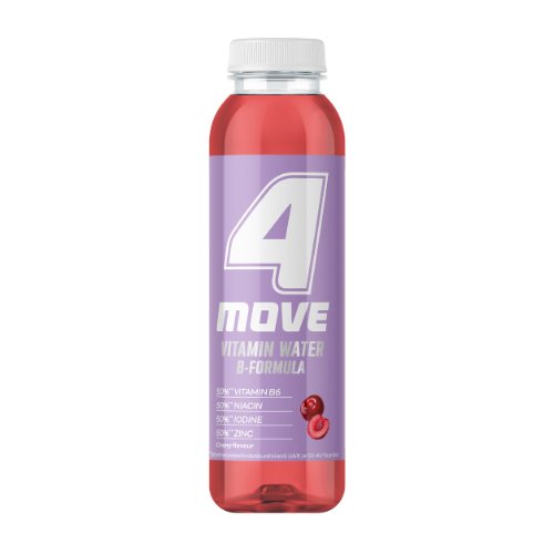 Vitamininis vanduo 4MOVE VITAMIN WATER VITAMINS & MINERALS, 0,556 l PET