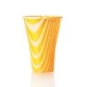 Vienkartinės stiklinės JOY, spalvotos, 500 ml, D 10,6 cm, H 13,5 cm, 50 vnt.