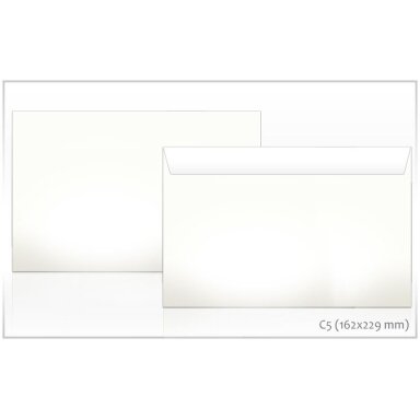 Vokai su juostele C5 RH,162x229 mm, 1000 vnt