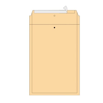 Vokai siuntiniams AirPro, I19, 300 x 445 mm, rudos spalvos Vokai siuntiniams AirPro, I19, 300 x 445 mm, rudos spalvos