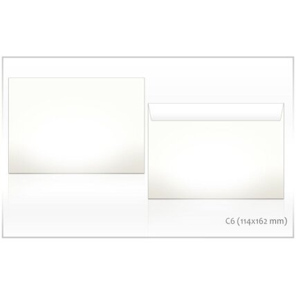Vokas C6 RH 114x162mm, 50 vnt Vokas C6 RH 114x162mm, 50 vnt