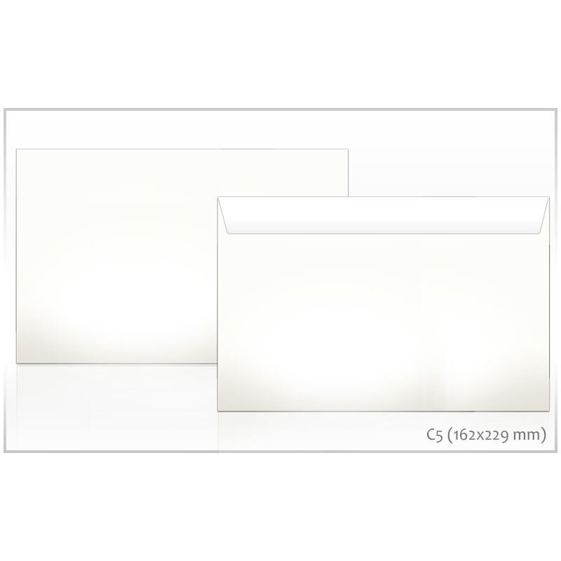 Vokai su juostele C5 RH,162x229 mm, 1000 vnt
